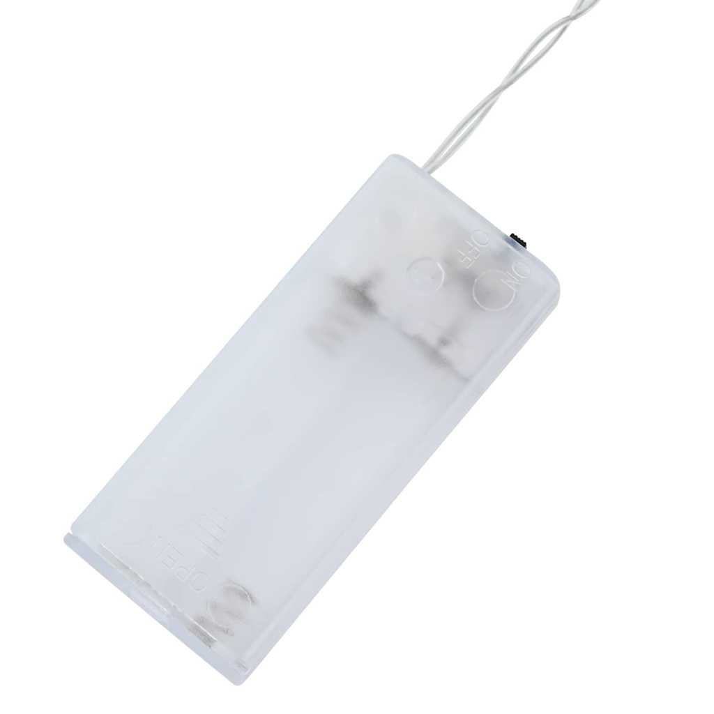 Kerst Kaarsenboog met 10 LED Kaarsen Wit 47 x 5 x 29 cm