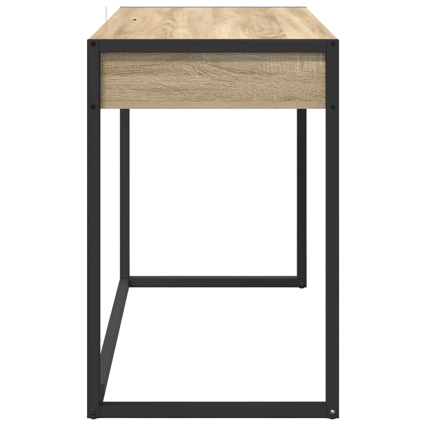 Bureau met opslag Sonoma 100 x 50 x 75 cm Bewerkt hout