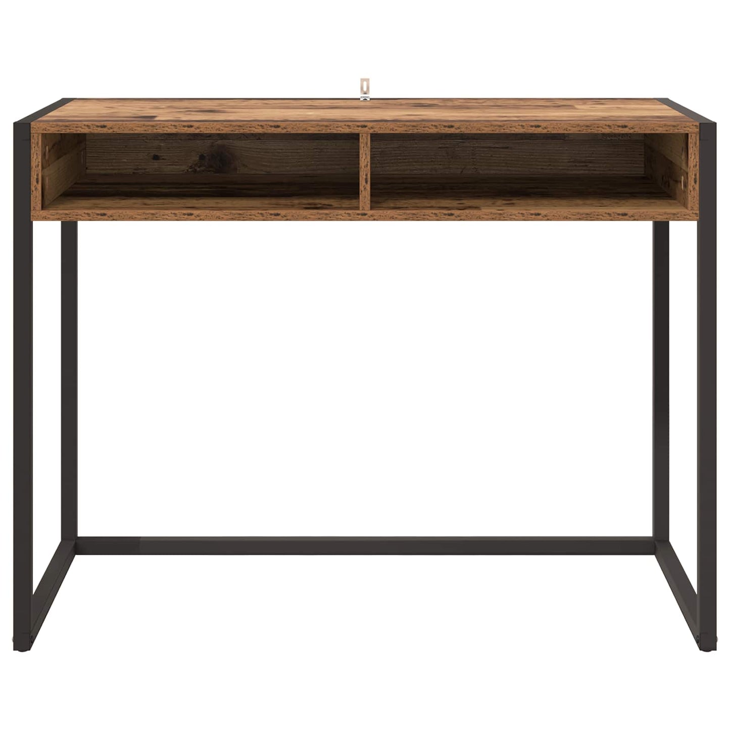 Bureau met opslag Oud Hout 100 x 50 x 75 cm Bewerkt hout