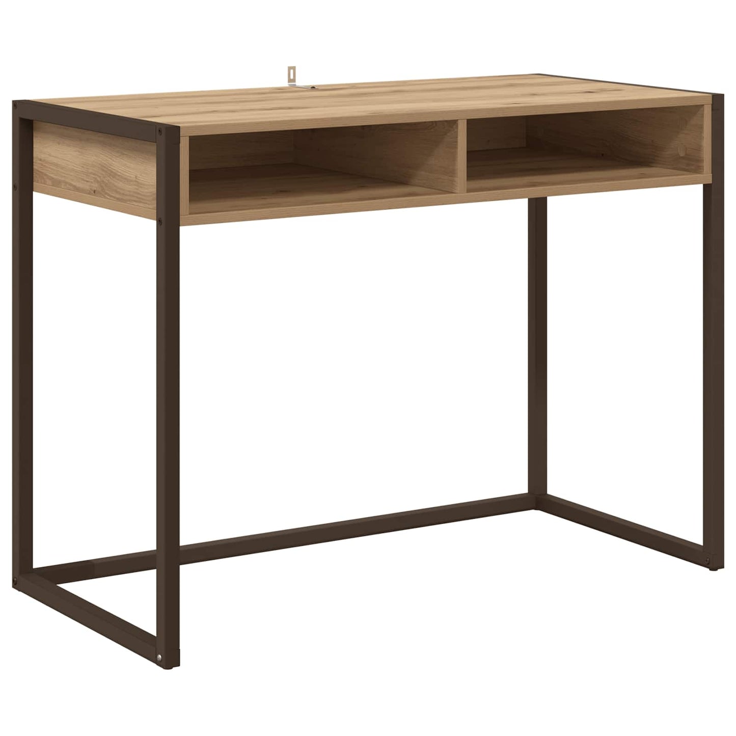 Bureau Ambachtelijk eiken 100 x 50 x 75 cm Bewerkt hout