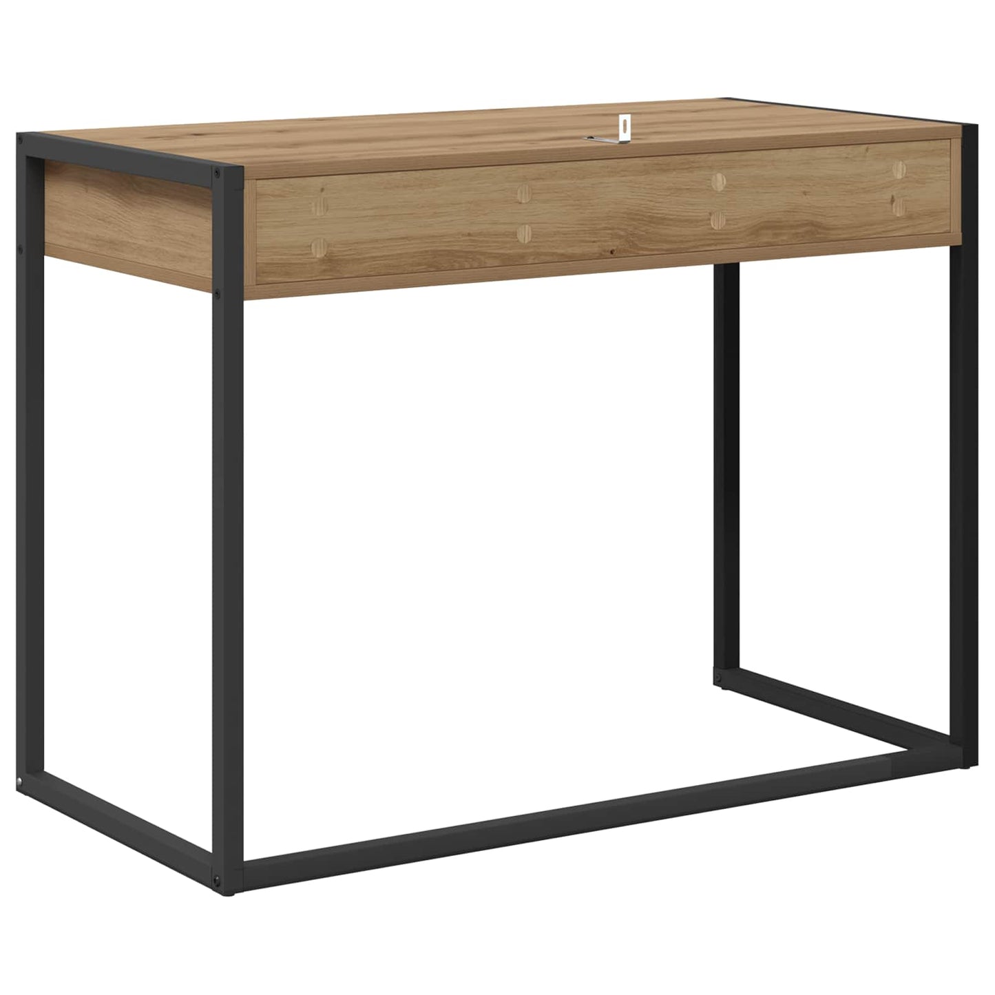 Bureau Ambachtelijk eiken 100 x 50 x 75 cm Bewerkt hout