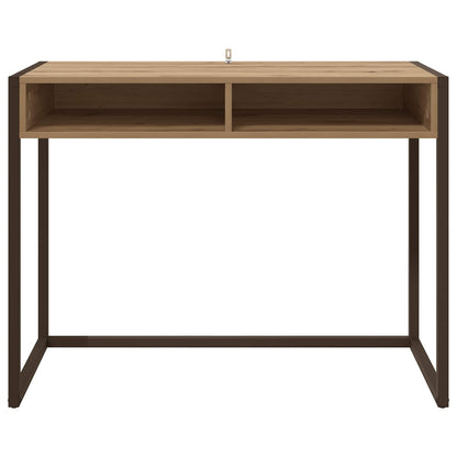 Bureau Ambachtelijk eiken 100 x 50 x 75 cm Bewerkt hout