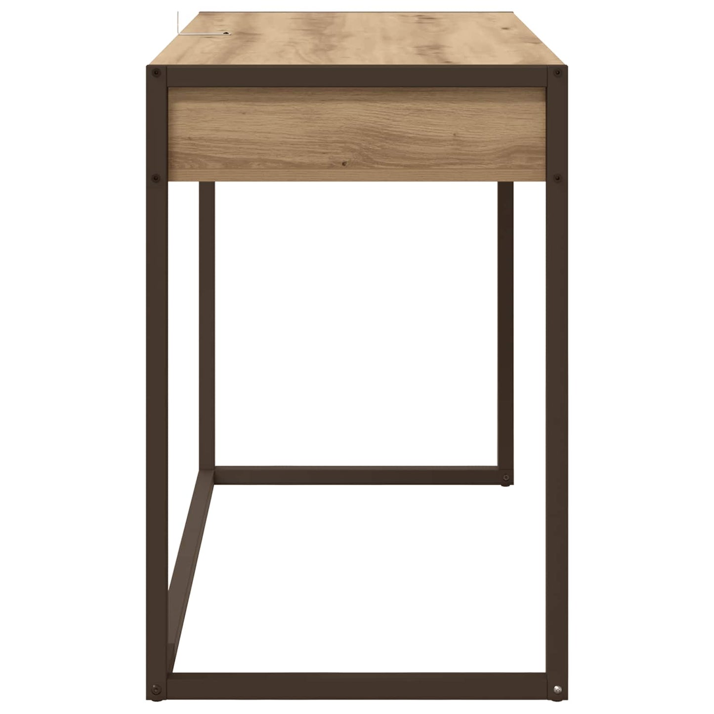 Bureau Ambachtelijk eiken 100 x 50 x 75 cm Bewerkt hout