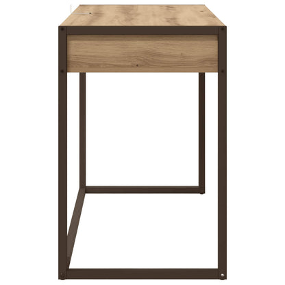 Bureau Ambachtelijk eiken 100 x 50 x 75 cm Bewerkt hout