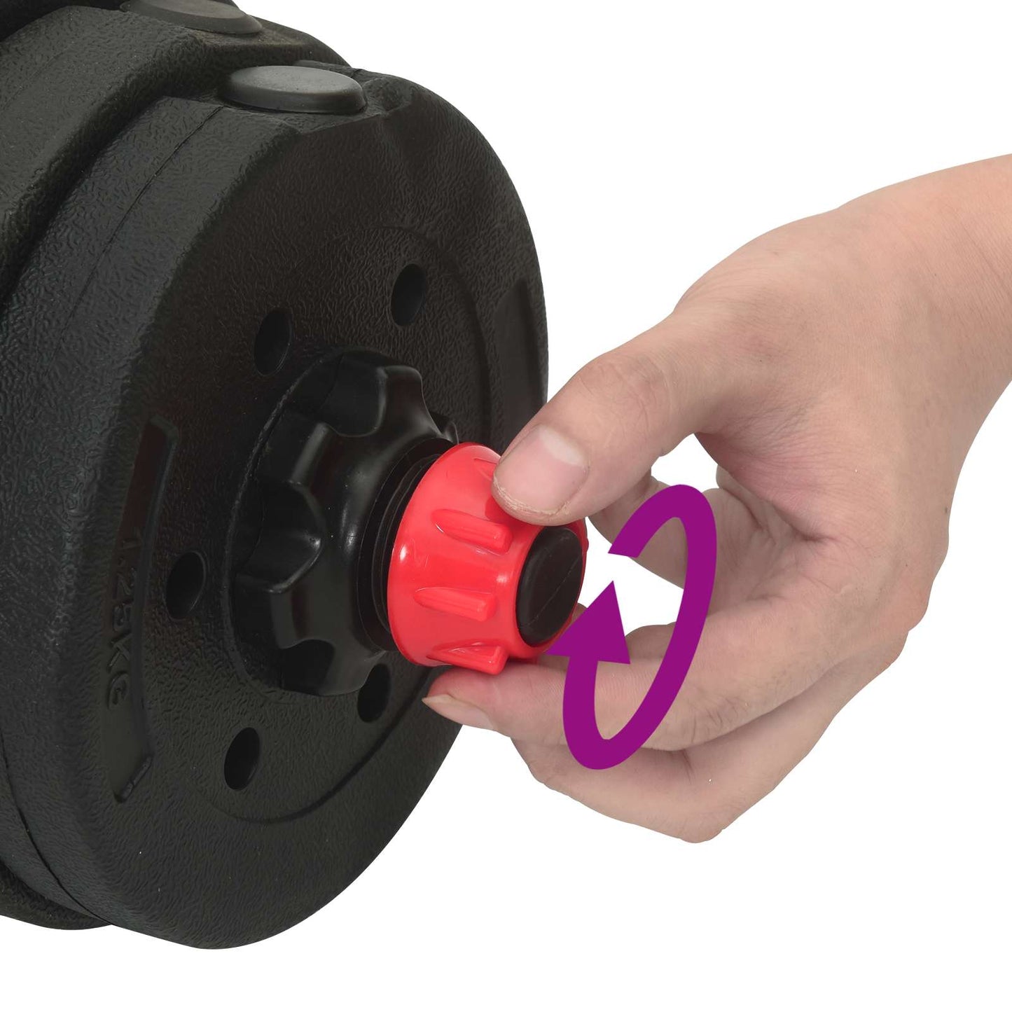 2-in-1 Halter Set Zwart en Rood 121 x 19,5 x 19,5 cm