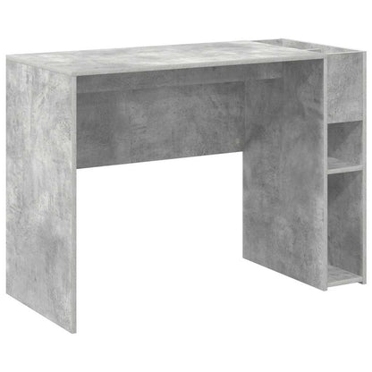 Bureau Beton Grijs 109 x 50 x 78 cm Bewerkt hout