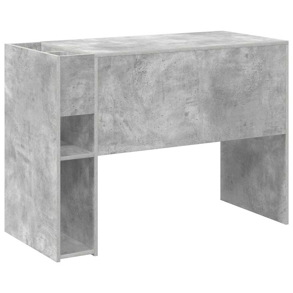 Bureau Beton Grijs 109 x 50 x 78 cm Bewerkt hout