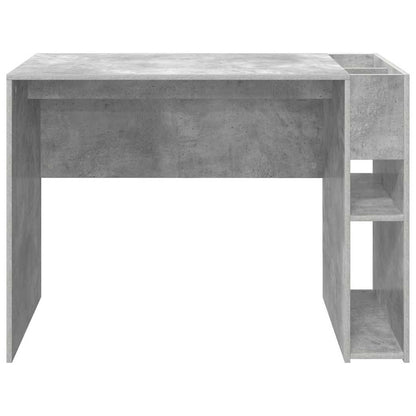 Bureau Beton Grijs 109 x 50 x 78 cm Bewerkt hout