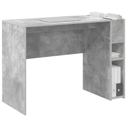 Bureau Beton Grijs 109 x 50 x 78 cm Bewerkt hout
