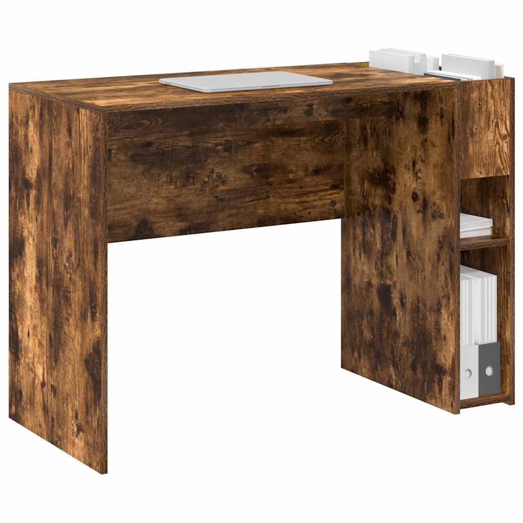 Bureau Gerookt eiken 109 x 50 x 78 cm Bewerkt hout