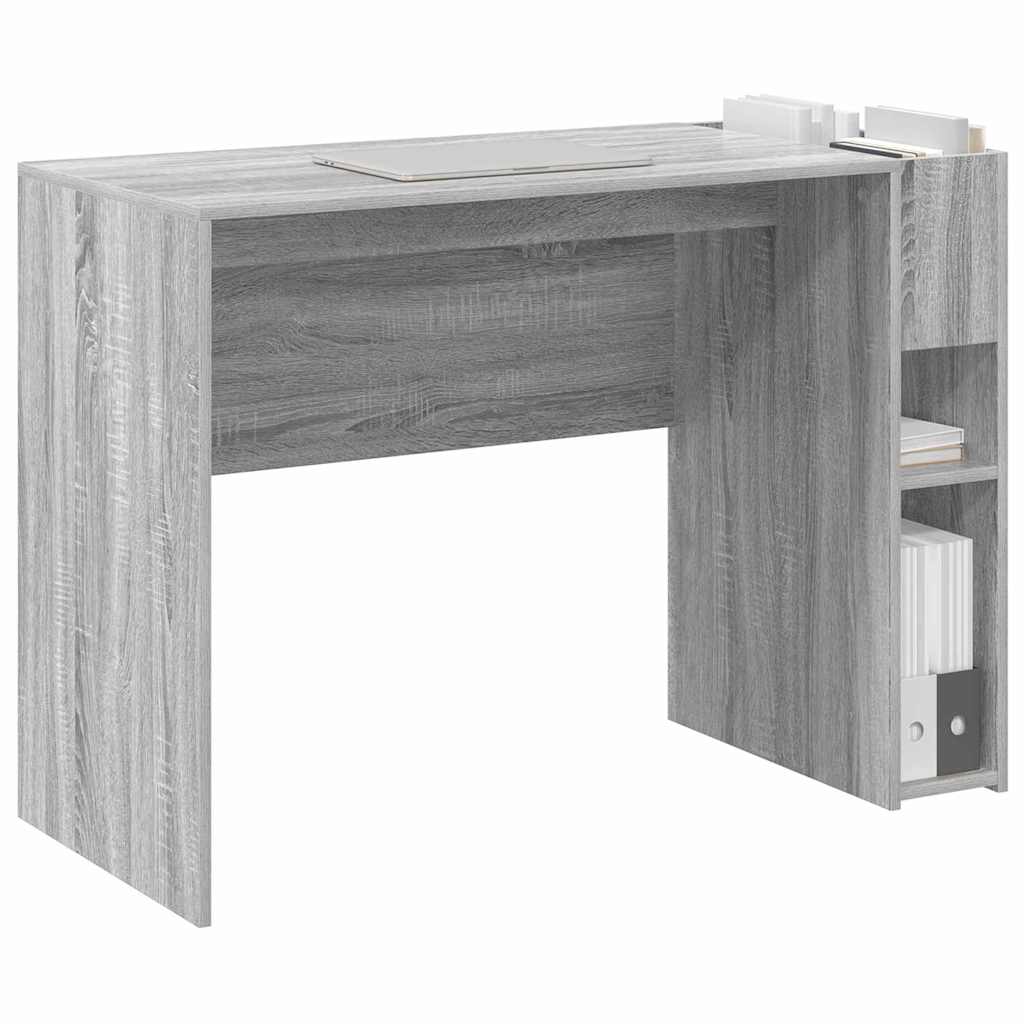 Bureau Grijs Sonoma 109 x 50 x 78 cm Bewerkt hout