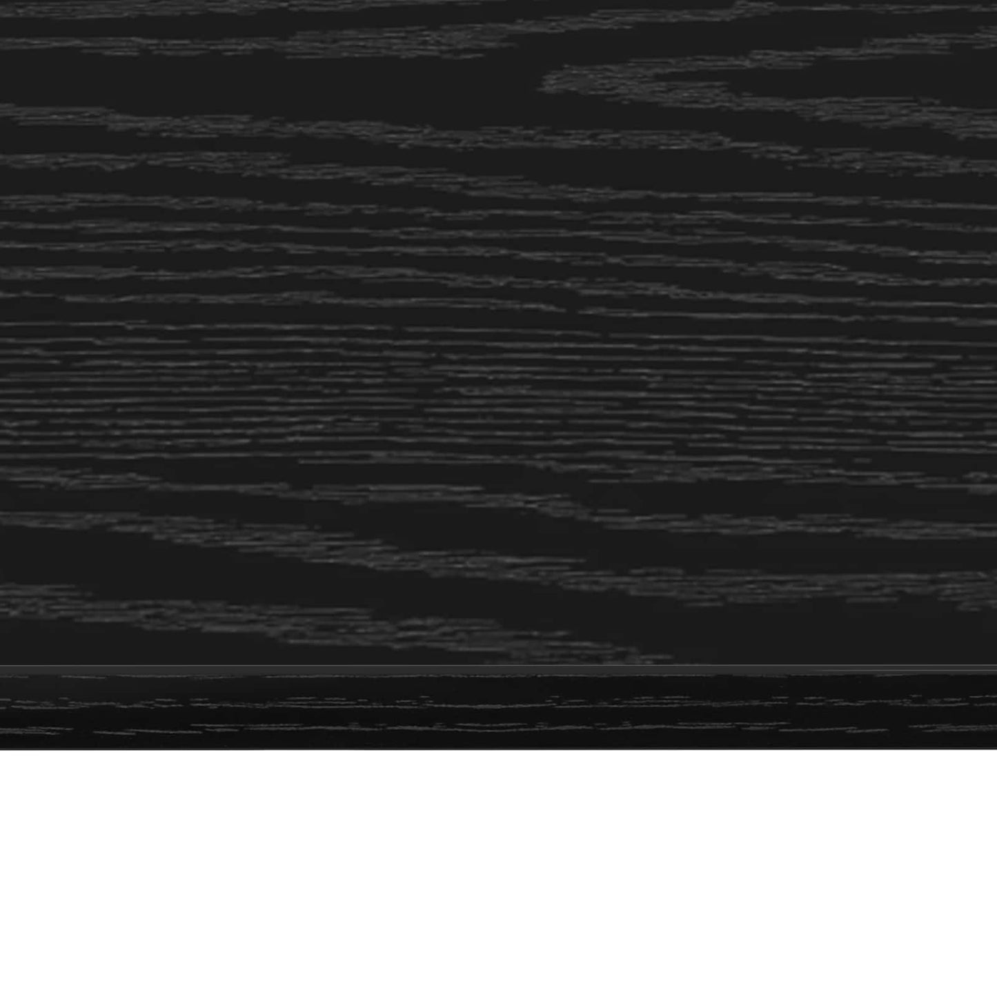 Aan de muur bevestigd bureau Zwart Eiken 60 x 45 x 30 cm