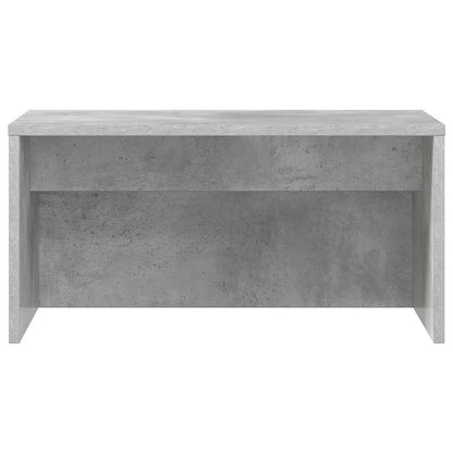 Aan de muur bevestigd bureau Beton Grijs 60 x 45 x 30 cm