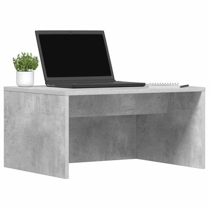 Aan de muur bevestigd bureau Beton Grijs 60 x 45 x 30 cm