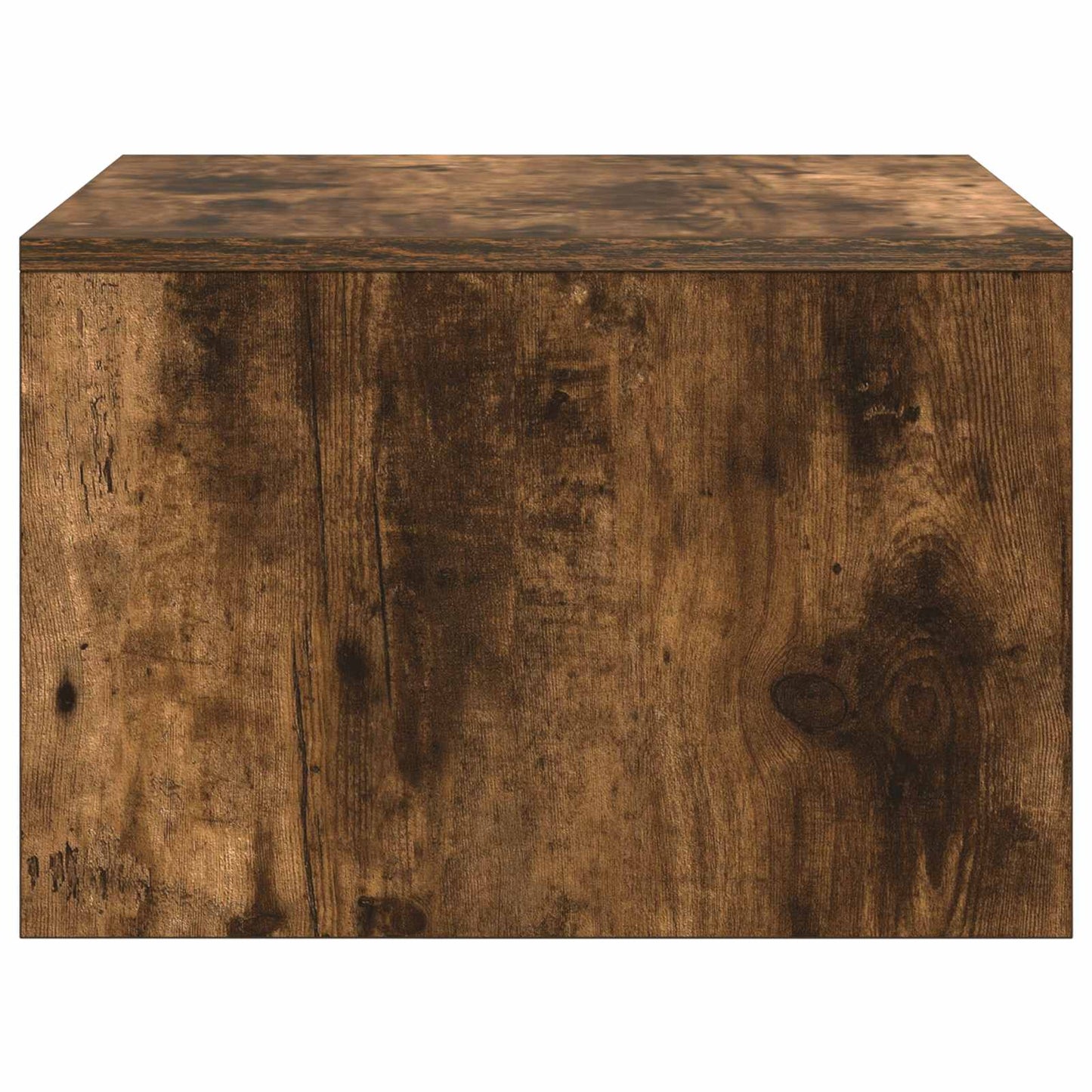 Aan de muur bevestigd bureau Gerookt eiken 60 x 45 x 30 cm