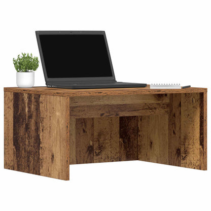 Aan de muur bevestigd bureau Oud Hout 60 x 45 x 30 cm