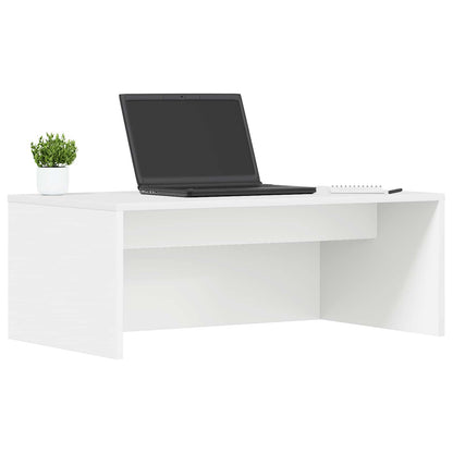 Aan de muur bevestigd bureau Wit 80 x 45 x 30 cm Bewerkt hout
