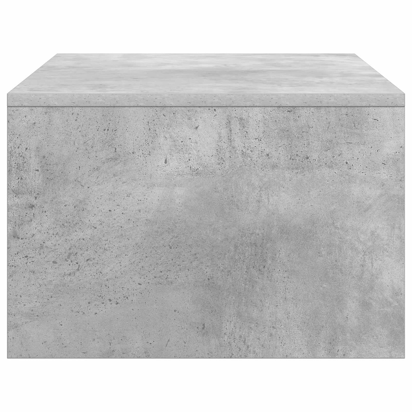 Aan de muur bevestigd bureau Beton Grijs 80 x 45 x 30 cm