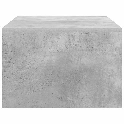 Aan de muur bevestigd bureau Beton Grijs 80 x 45 x 30 cm