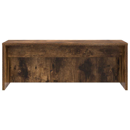 Aan de muur bevestigd bureau Gerookt eiken 80 x 45 x 30 cm