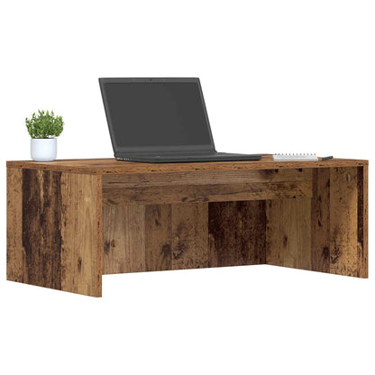 Aan de muur bevestigd bureau Oud Hout 80 x 45 x 30 cm