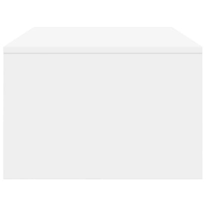 Aan de muur bevestigd bureau Wit 100 x 45 x 30 cm Bewerkt hout