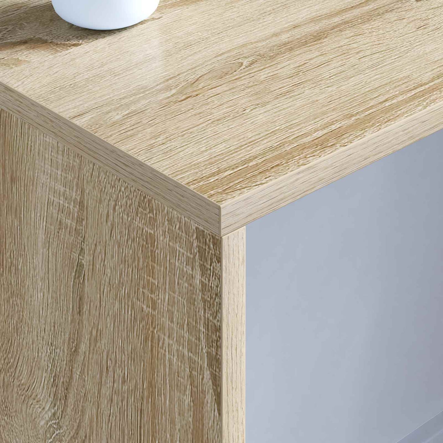 Aan de muur bevestigd bureau Sonoma Eiken 100 x 45 x 30 cm