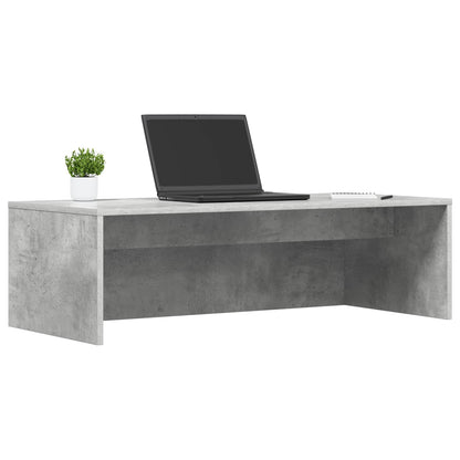 Aan de muur bevestigd bureau Beton Grijs 100 x 45 x 30 cm