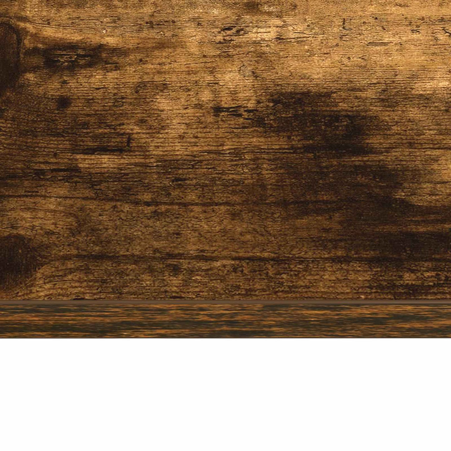 Aan de muur bevestigd bureau Gerookt eiken 100 x 45 x 30 cm