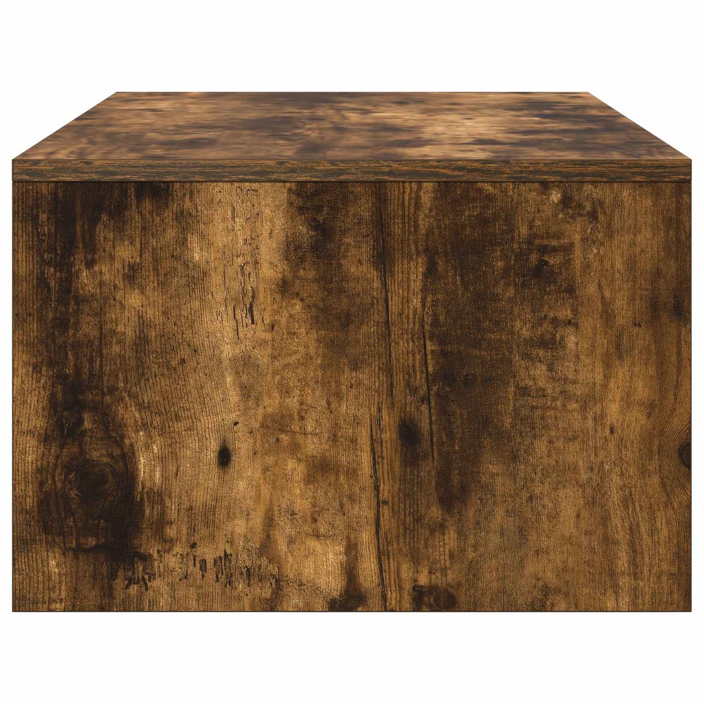 Aan de muur bevestigd bureau Gerookt eiken 100 x 45 x 30 cm