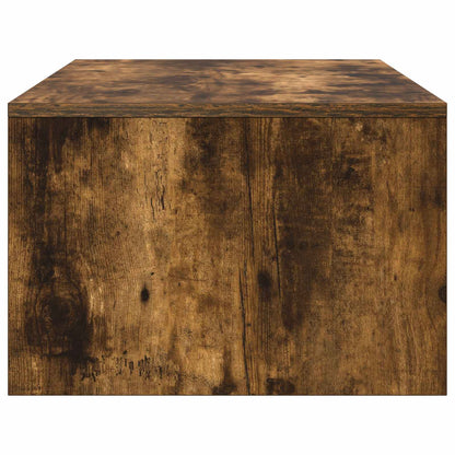 Aan de muur bevestigd bureau Gerookt eiken 100 x 45 x 30 cm