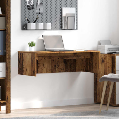 Aan de muur bevestigd bureau Oud Hout 100 x 45 x 30 cm