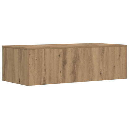 Aan de muur bevestigd bureau Artisan Eiken 100 x 45 x 30 cm