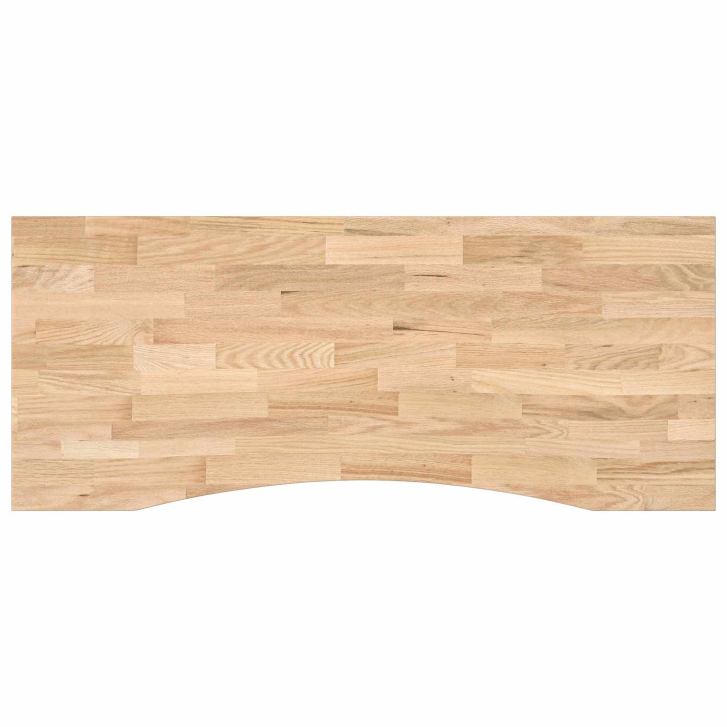 Bureau Zwart en natuurlijk 120 x 60 cm Massief Eikenhout