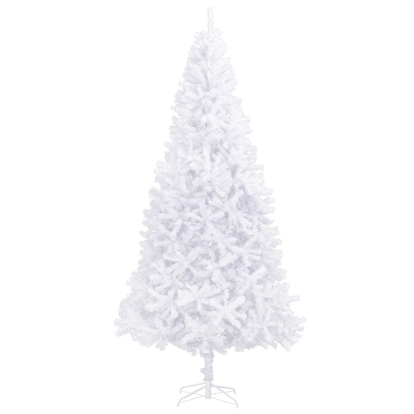 Kunstkerstboom met 300 LED Wit 300 cm PVC en staal