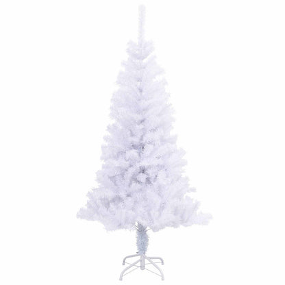 Kunstkerstboom met 150 LED Wit 150 cm PVC en Staal