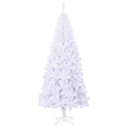 Kunstkerstboom met 300 LED Wit 240 cm PVC en staal