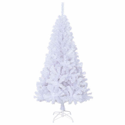 Kunstkerstboom met 150 LED Wit 120 cm PVC en staal