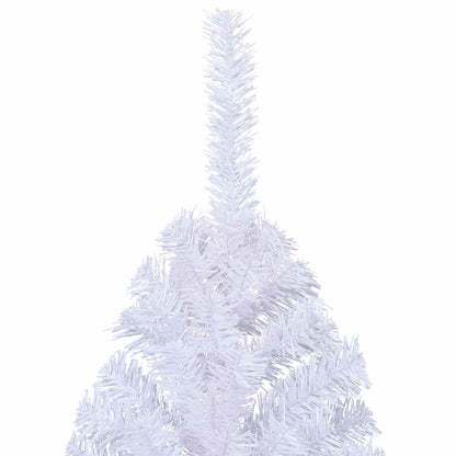 Kunstkerstboom met 300 LED Wit 180 cm PVC en staal