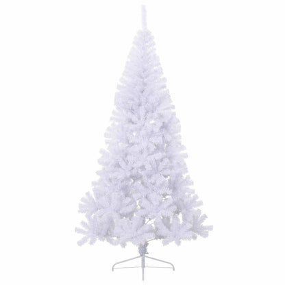 Kunstkerstboom met 300 LED Wit 240 cm PVC en staal
