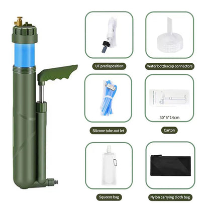Reverse Osmosis Water Purifier for Emergencies and Adventures