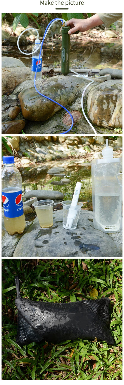 Reverse Osmosis Water Purifier for Emergencies and Adventures