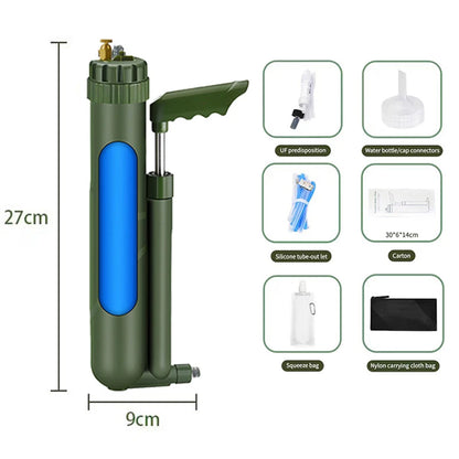 Reverse Osmosis Water Purifier for Emergencies and Adventures