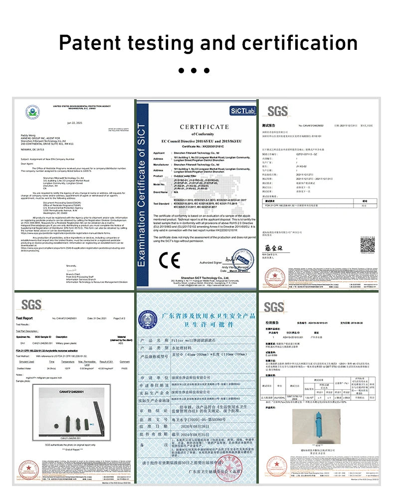 Wilderness Filter Tube