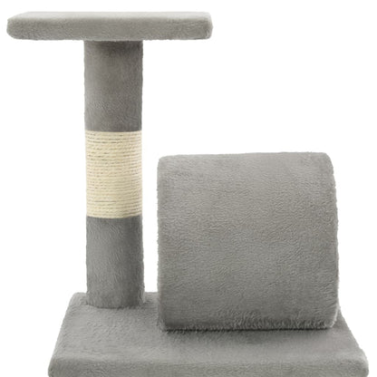 Cat scratching post with sisal scratching posts 65 cm gray