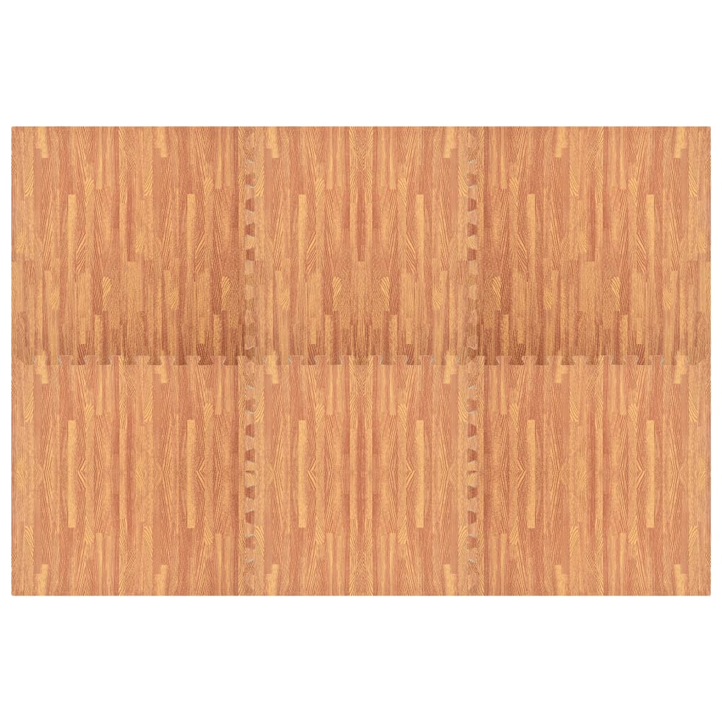 sportmatten 6 st 2,16 ㎡ EVA-schuim houtnerfprint