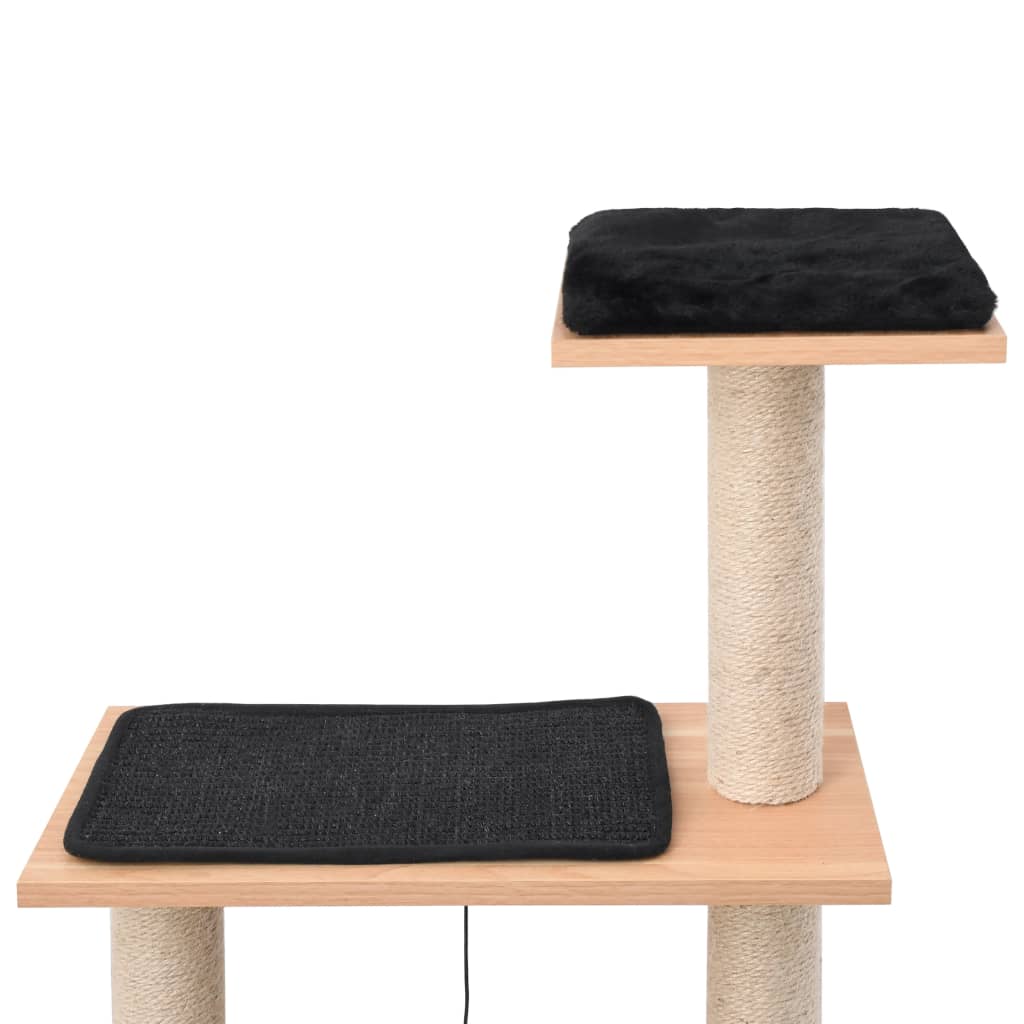 Cat scratching post with sisal scratching mat 123 cm
