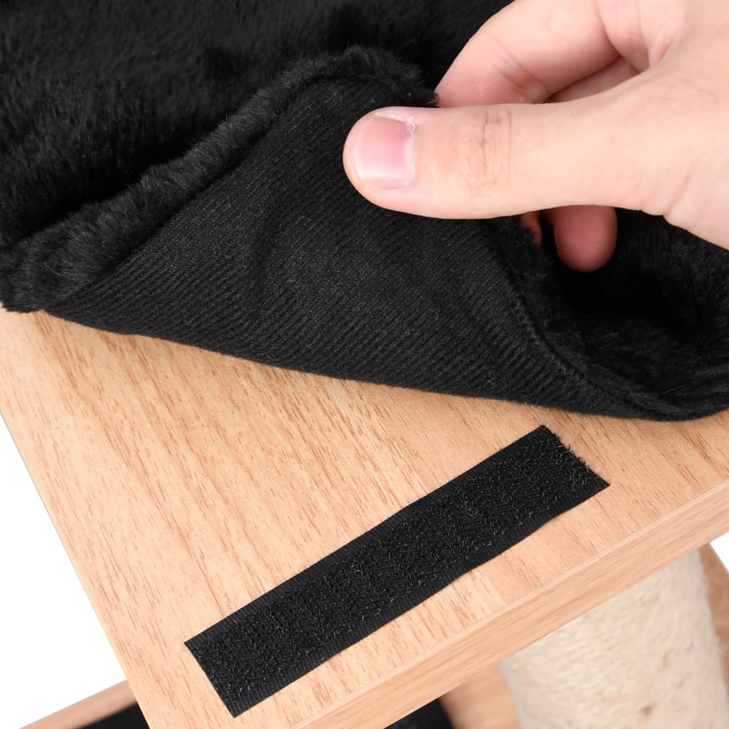 Cat scratching post with sisal scratching mat 123 cm