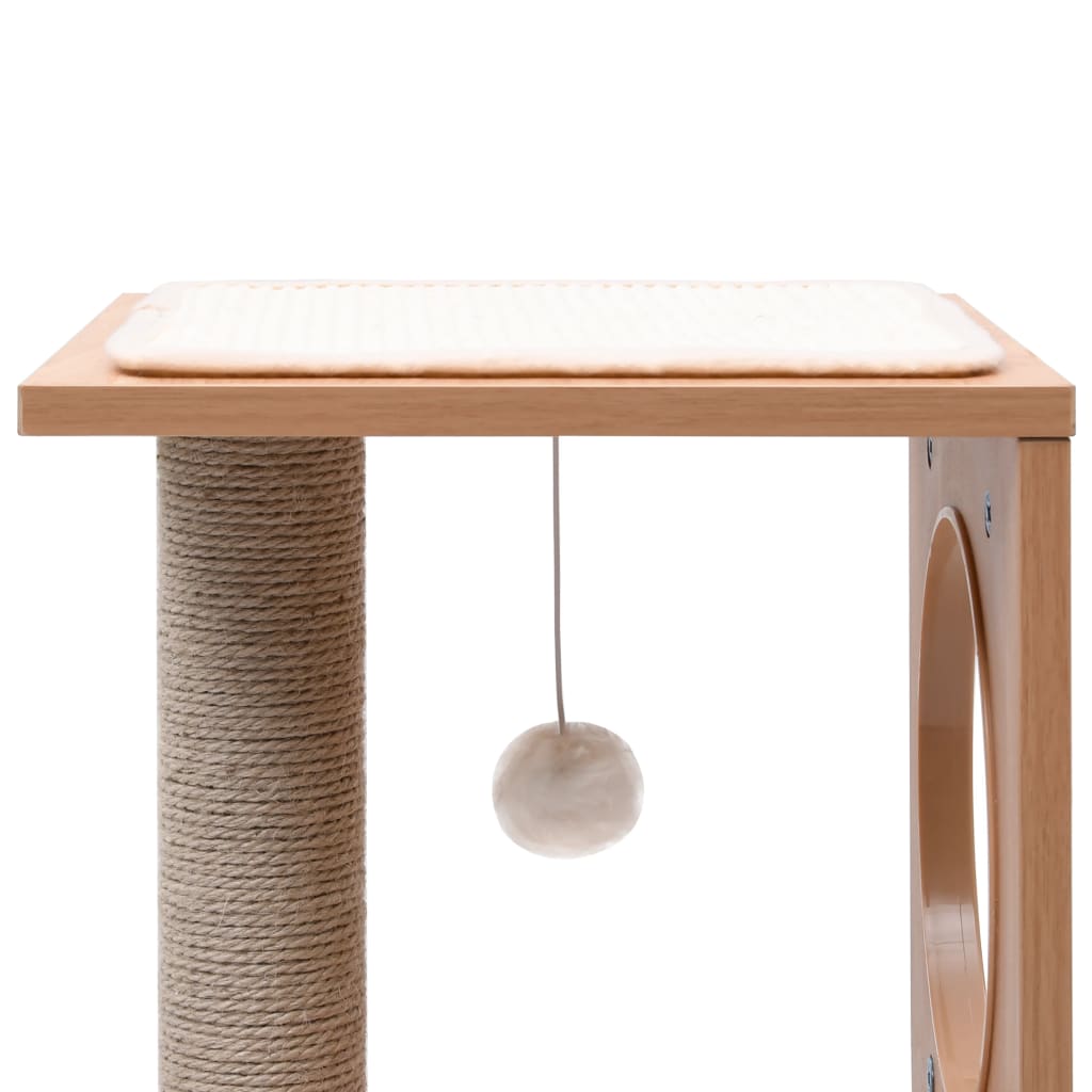 Cat scratching post with sisal scratching mat 60 cm