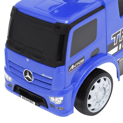 Loopauto Mercedes Benz Truck blauw